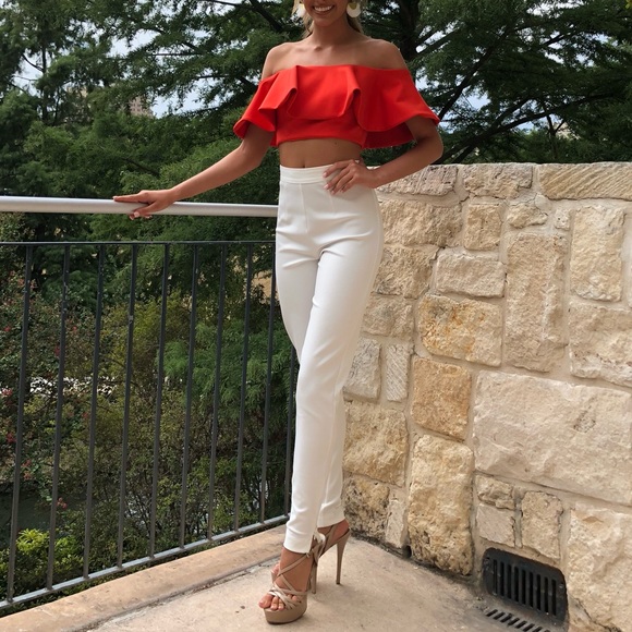 Jovani pants and crop top set size 0/2 - Picture 9 of 10